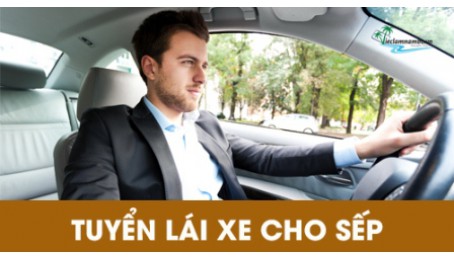 Việt Phát tuyển dụng nhân viên lái xe cho Ban Lãnh Đạo công ty